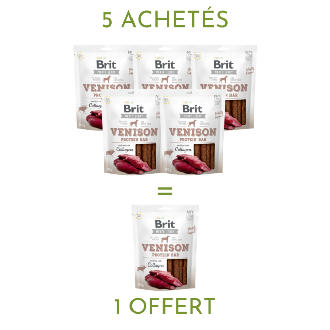 Brit Jerky Protein Bar pour chien