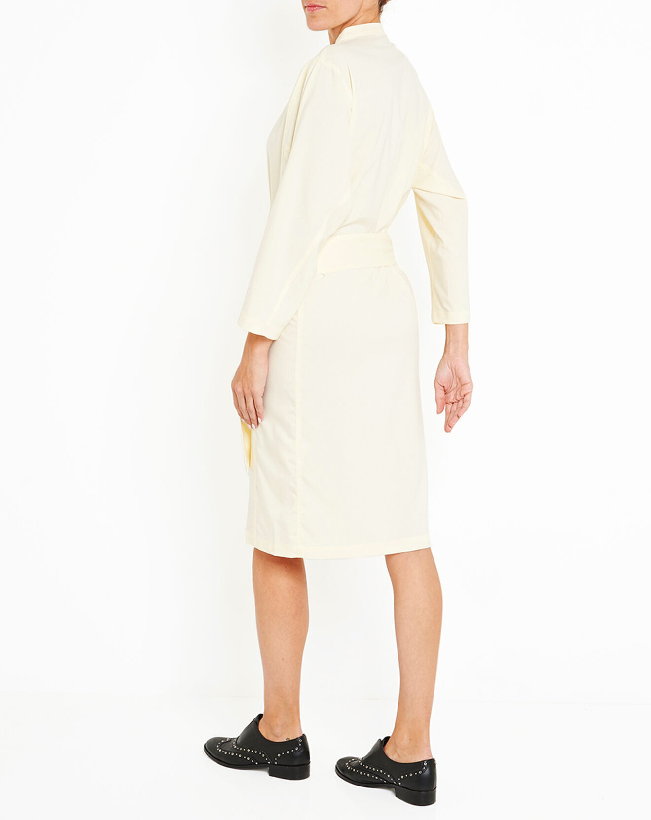 Galeries Lafayette Robe courte Camille écrue