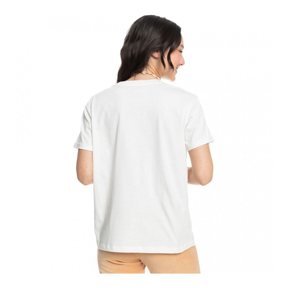 Roxy NOON OCEAN - Tee-shirt Femme snow white