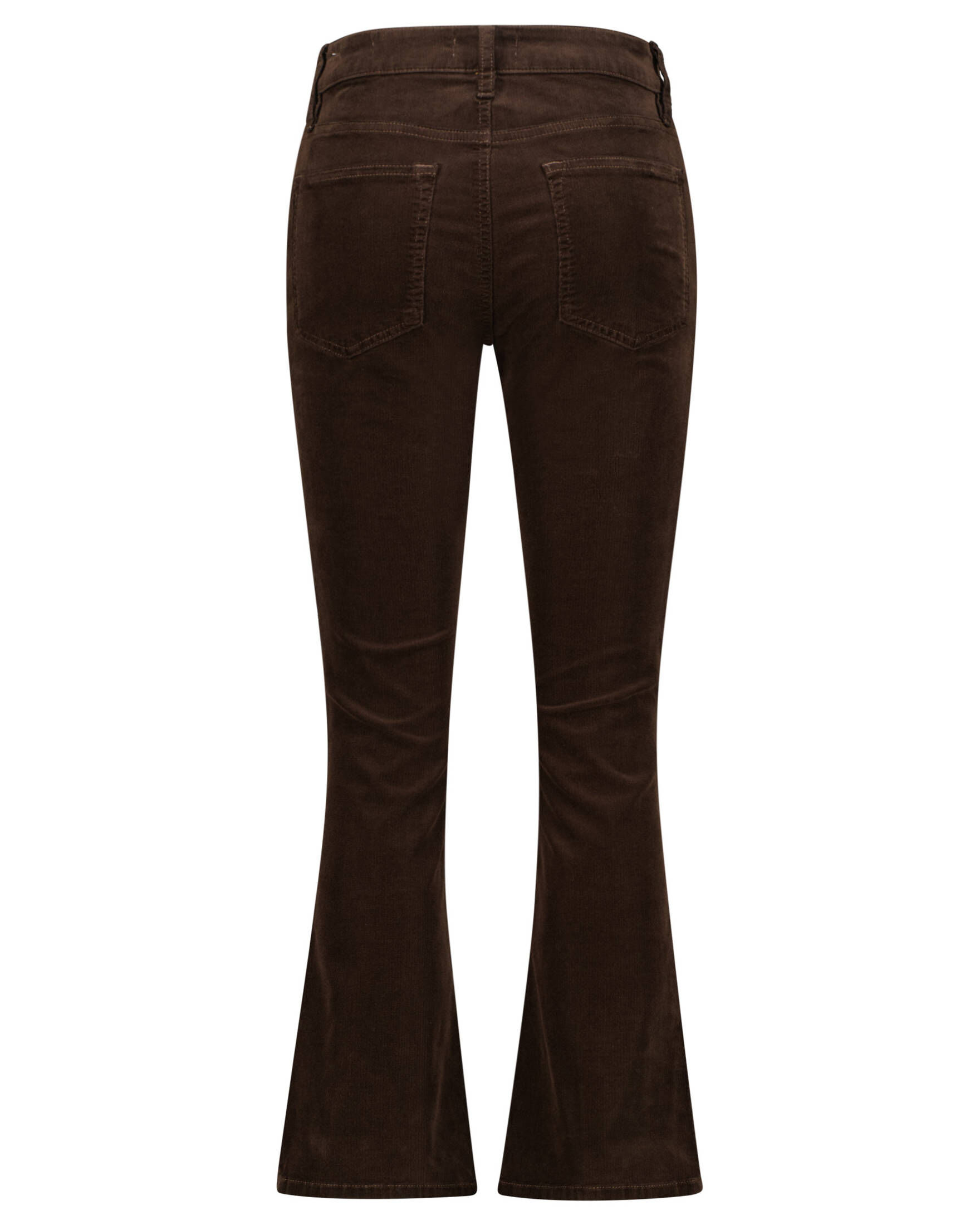 Frame| Damen Samthose LE CROP MINI BOOT Mid-Rise Boot Cut verkürzt