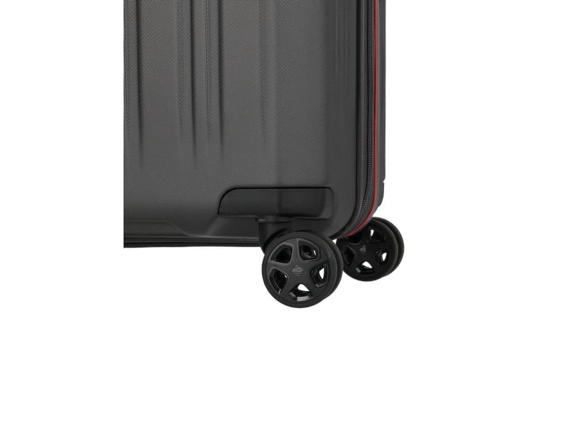 travelite Dynamiic Trolley M erweiterbar, Anthrazit Reisekoffer