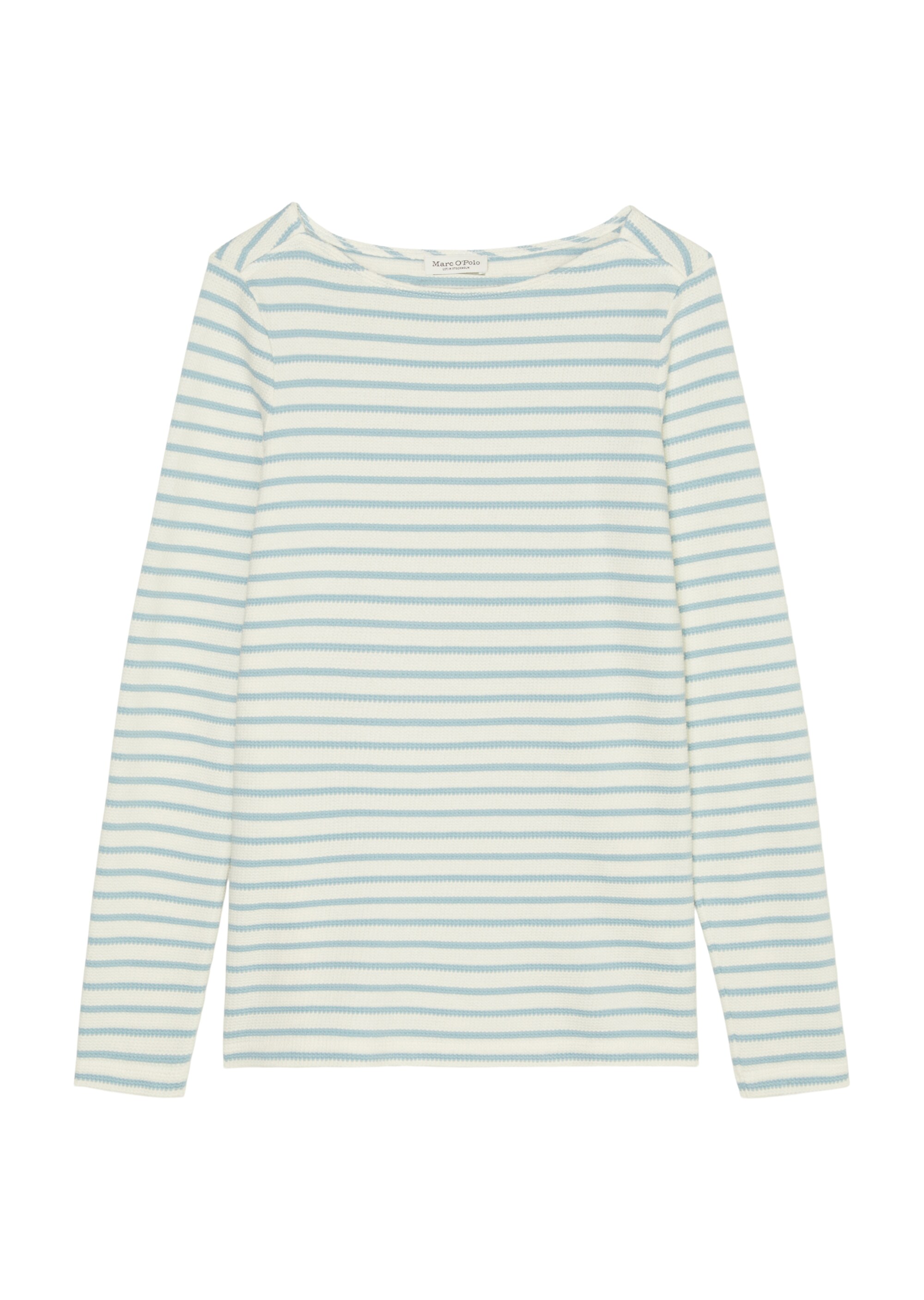 Struktur-Longsleeve regularaus Organic Cotton