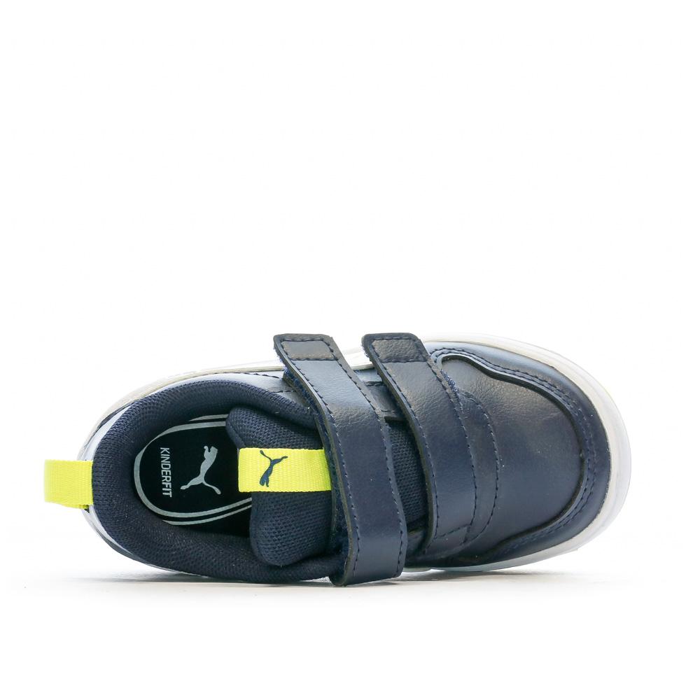 Puma Baskets Marine/Jaune Garçon Puma Multiflex