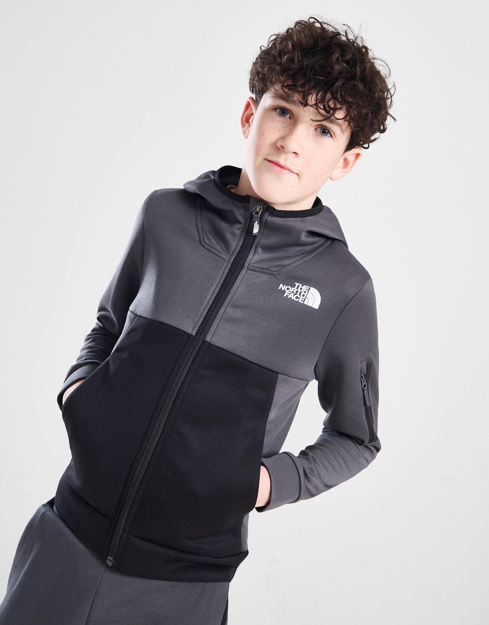 The North Face Sweat à Capuche Tek Zippé Junior