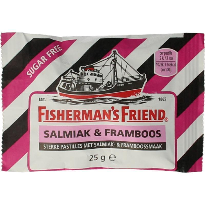 Fishermansfriend Framboos Suikervrij 25 Gram