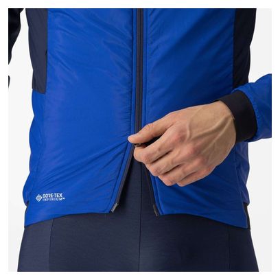 Vestes Manches Longues Castelli Fly Thermal Bleu