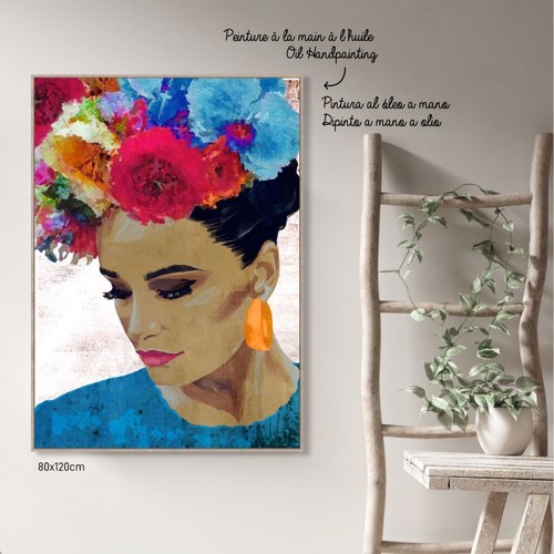 Signes Grimalt - Cuadro Frida Azul
