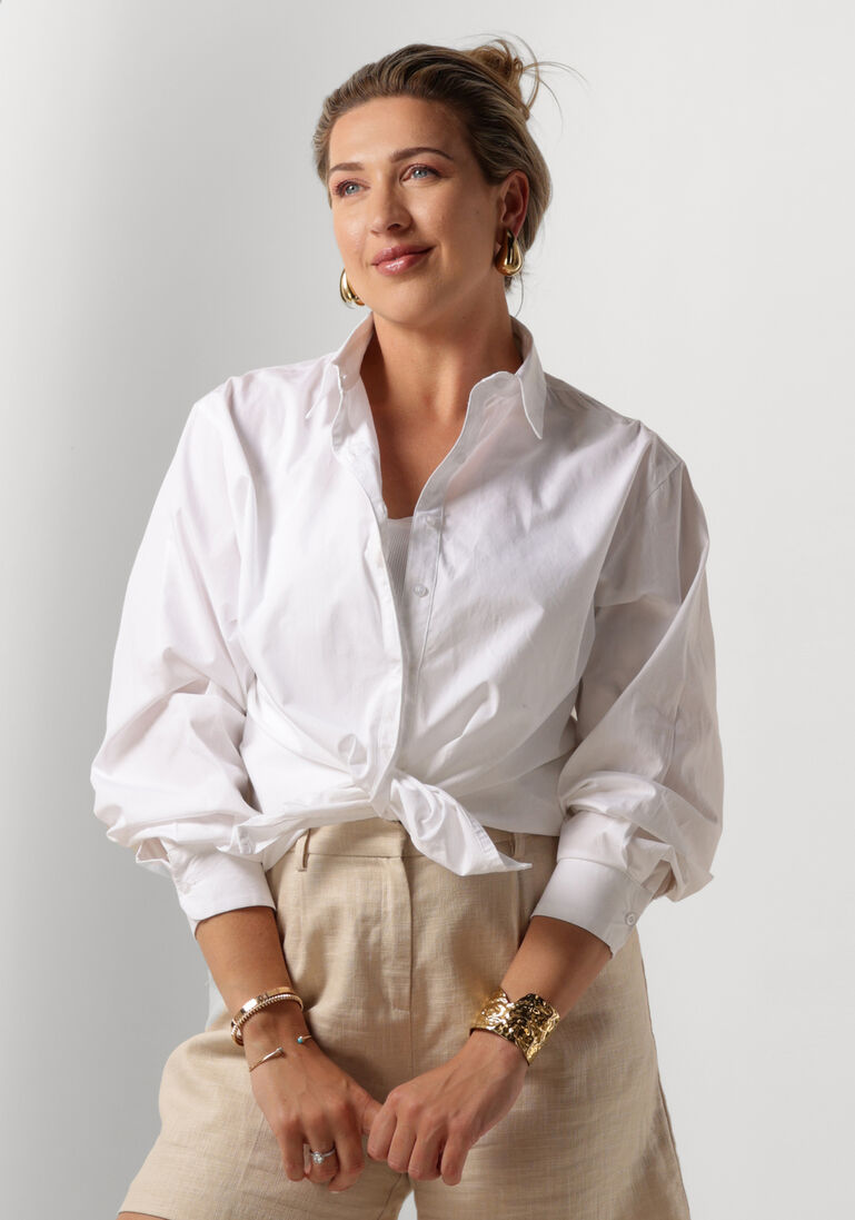 OMODA ATELIER witte omoda atelier blouse x bo