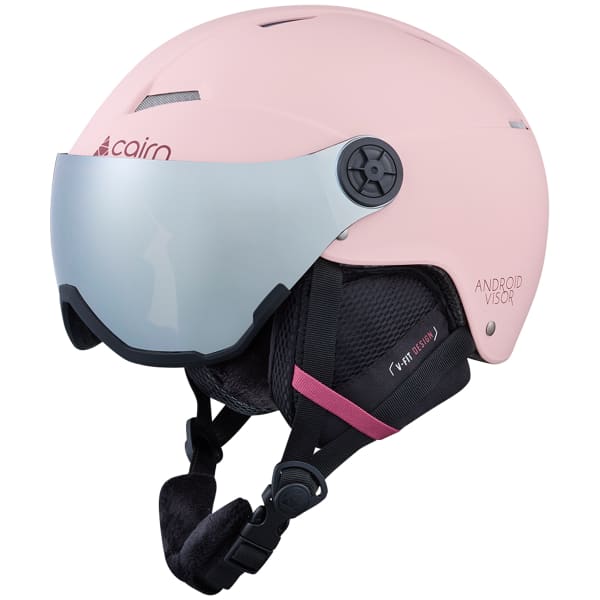 Casque de ski CAIRN ANDROID VISOR POWER PINK