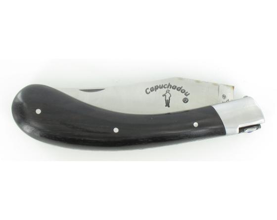 Capuchadou 12cm Ebène Couteau de Poche - Capouchadou par Fontenille Pataud