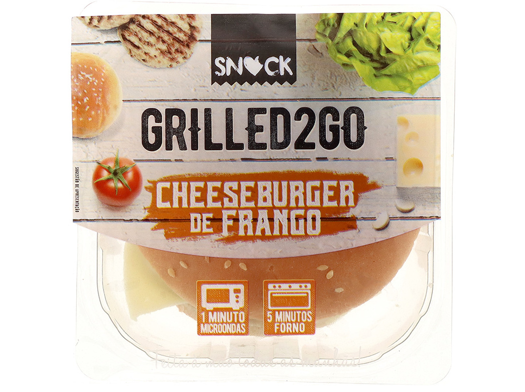 HAMBÚRGUER DE FRANGO GRELHADO SNOCK 100G