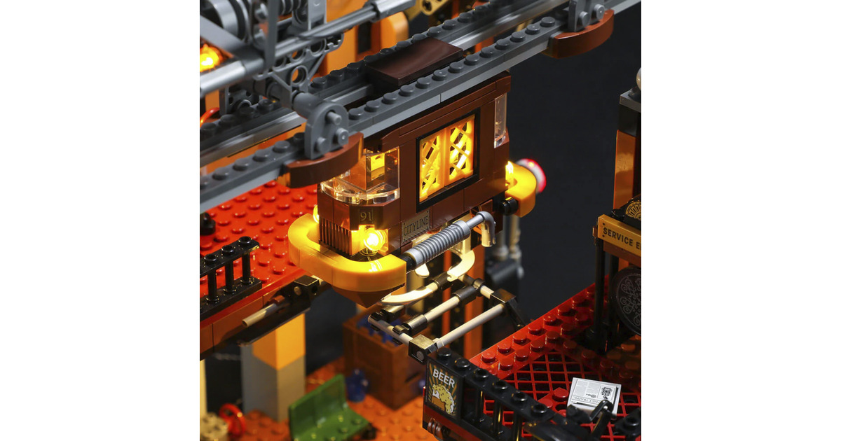 LumibricksSteampunk World - Steampunk Train Station Constructiespeelgoed  (F9007V2.0)