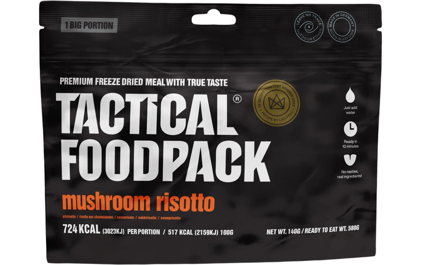 Hauptgericht Pilz-RisottoFertiggericht