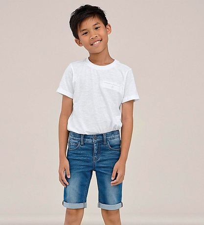 Name It Shorts - Noos - Medium - Mittelblauer Blue Denim
