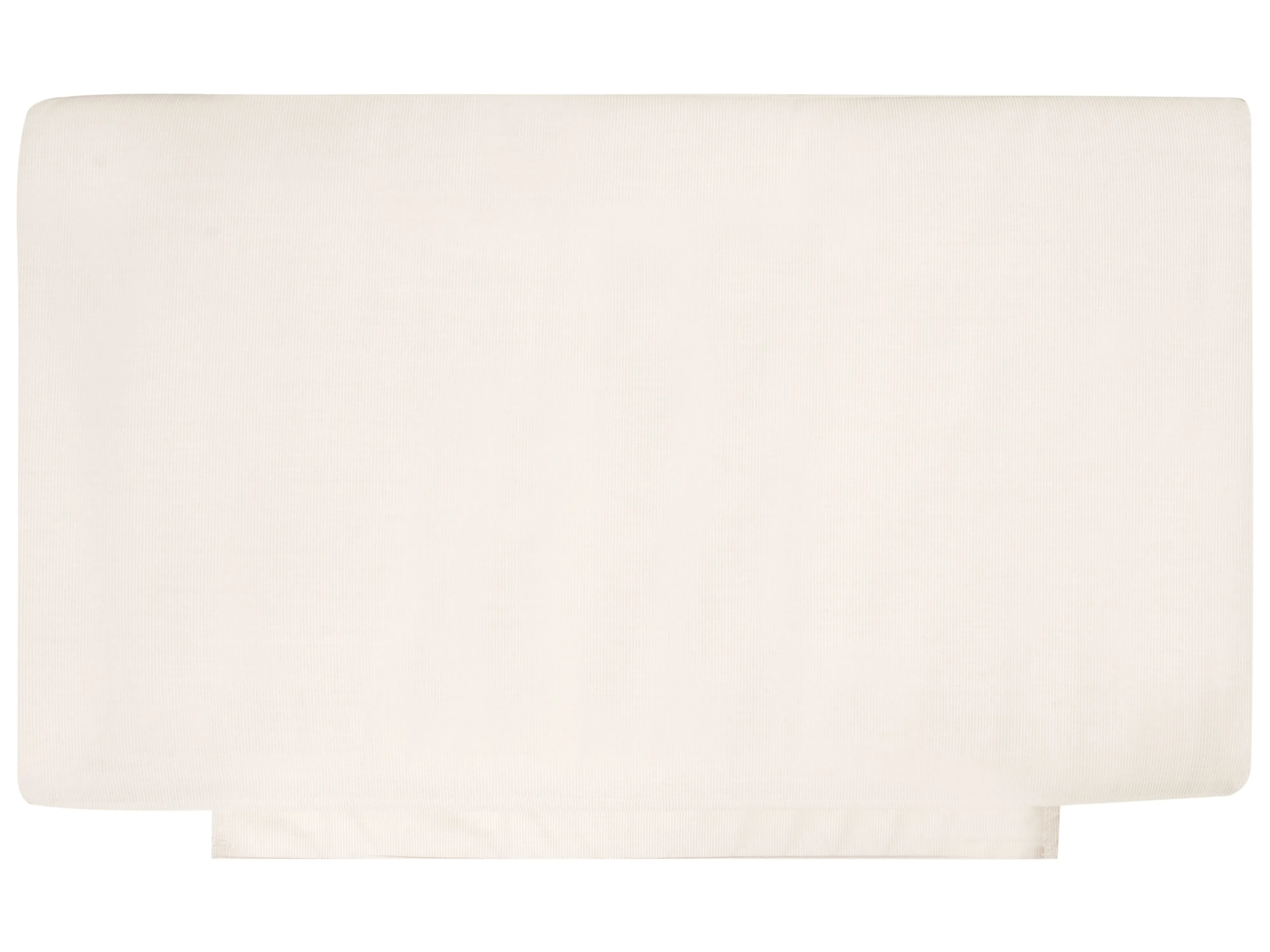 Loungeset met tafel en ottomaan 3-zits BRACCIANO linkszijdig Gecertificeerd acaciahout Lichtbeige
