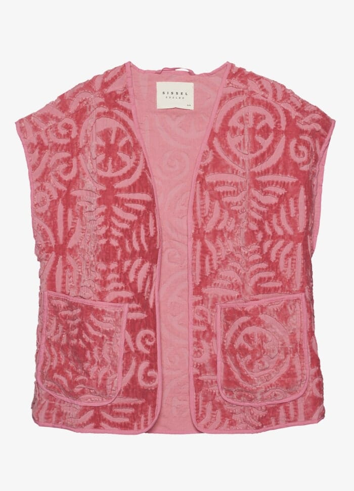 Sissel Edelbo Vida Velvet Blanket Vest SE 719.4