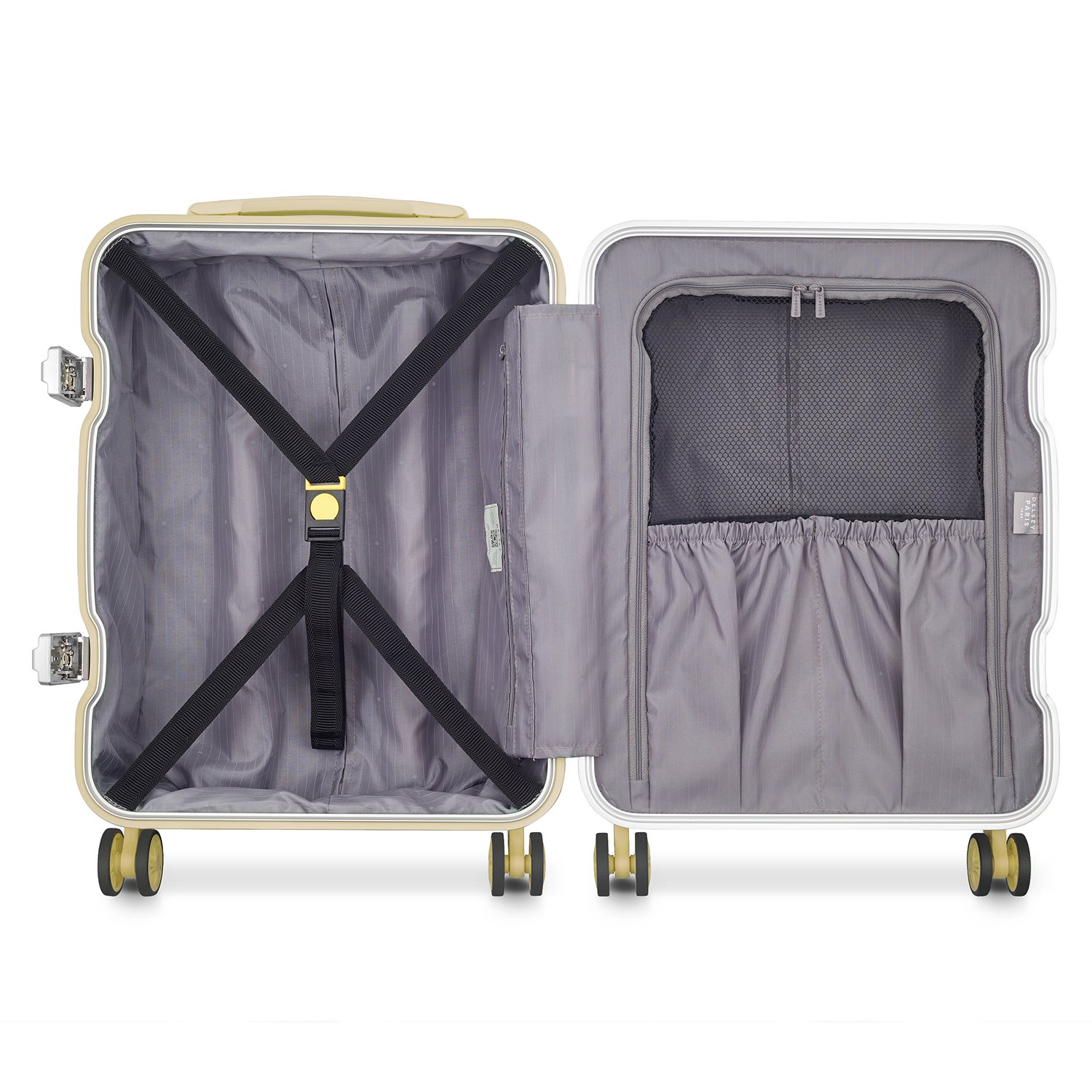 Delsey Bastille 2.0 Cabin Trolley 55/40 pale yellow