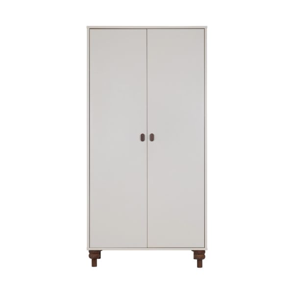 Europe Baby Olivia Kledingkast -2-Deurs - Oatmeal - Bold