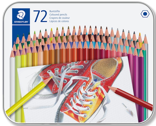 Fargeblyanter 72 stk. Staedtler
