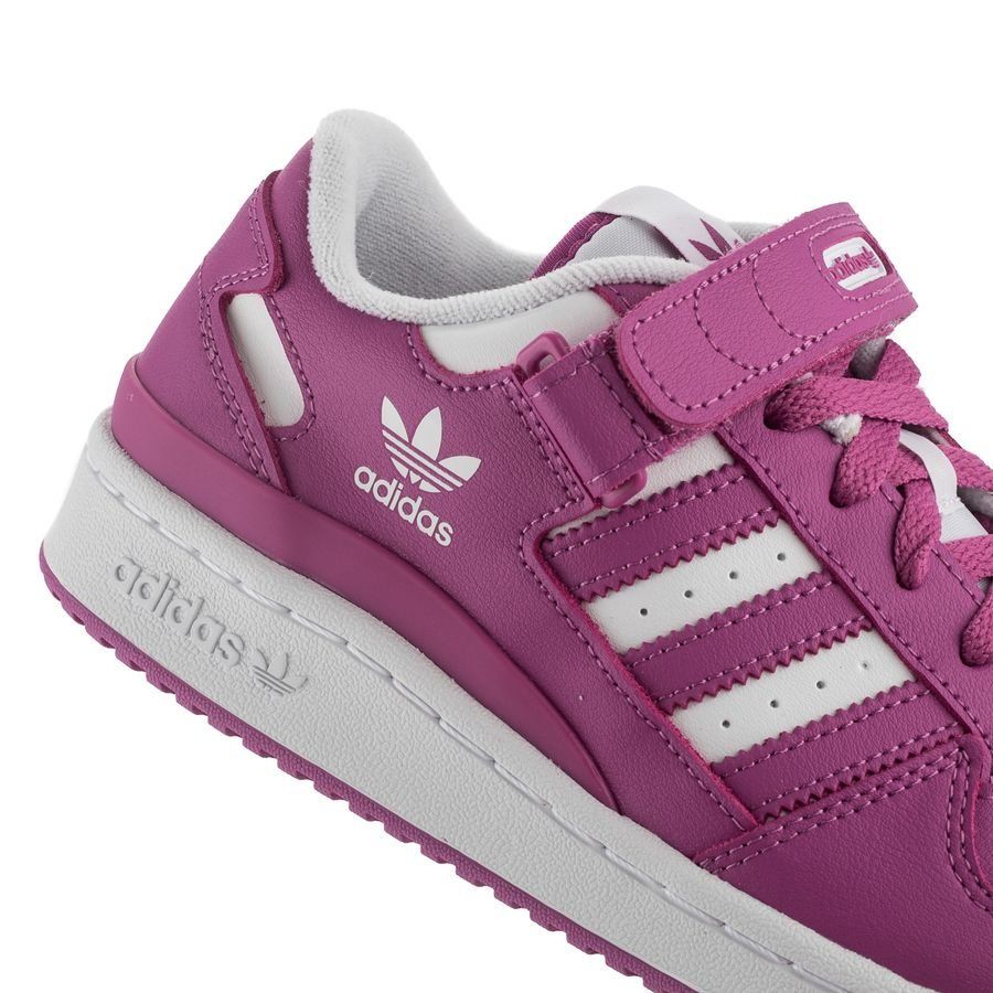 adidas Originals Chaussures Forum Low - Violet/Blanc Enfant