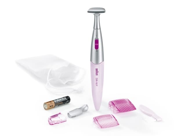 Braun Silk-épil FG 1100, Sølv, Hvit, AAA, Alkalinsk, 1.5 V, 120 min, 45 mm