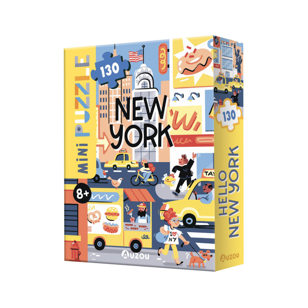 Mes Minis Puzzles De Voyage - Hello New-York