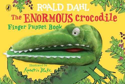 The Enormous Crocodile's Finger Puppet Book (Board book)