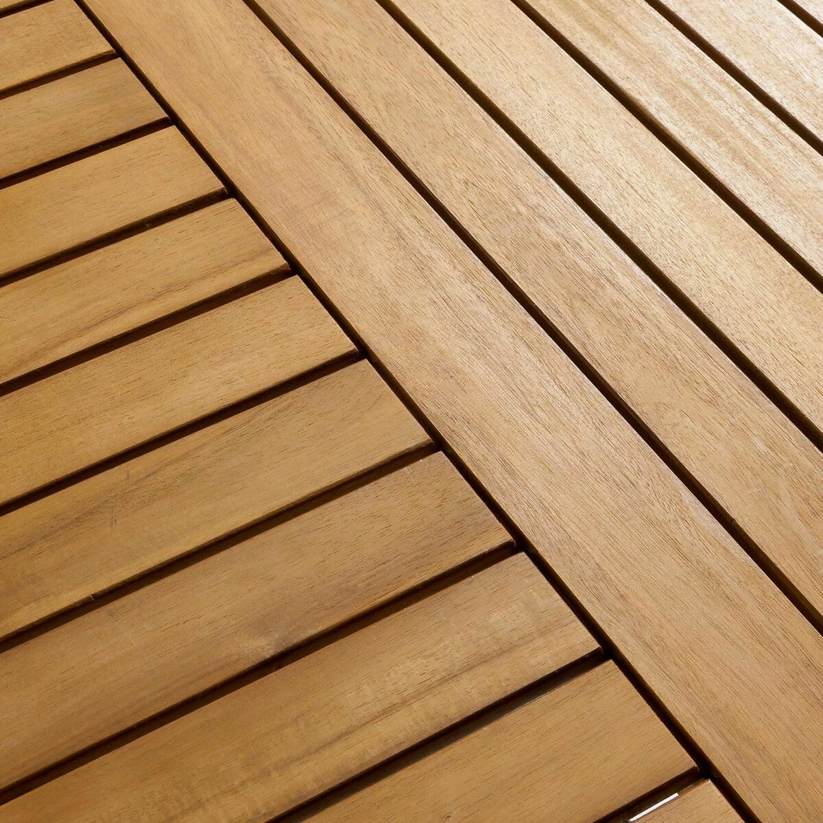 AM.PM<br>Mesa de jardim retangular em acácia, Jakta