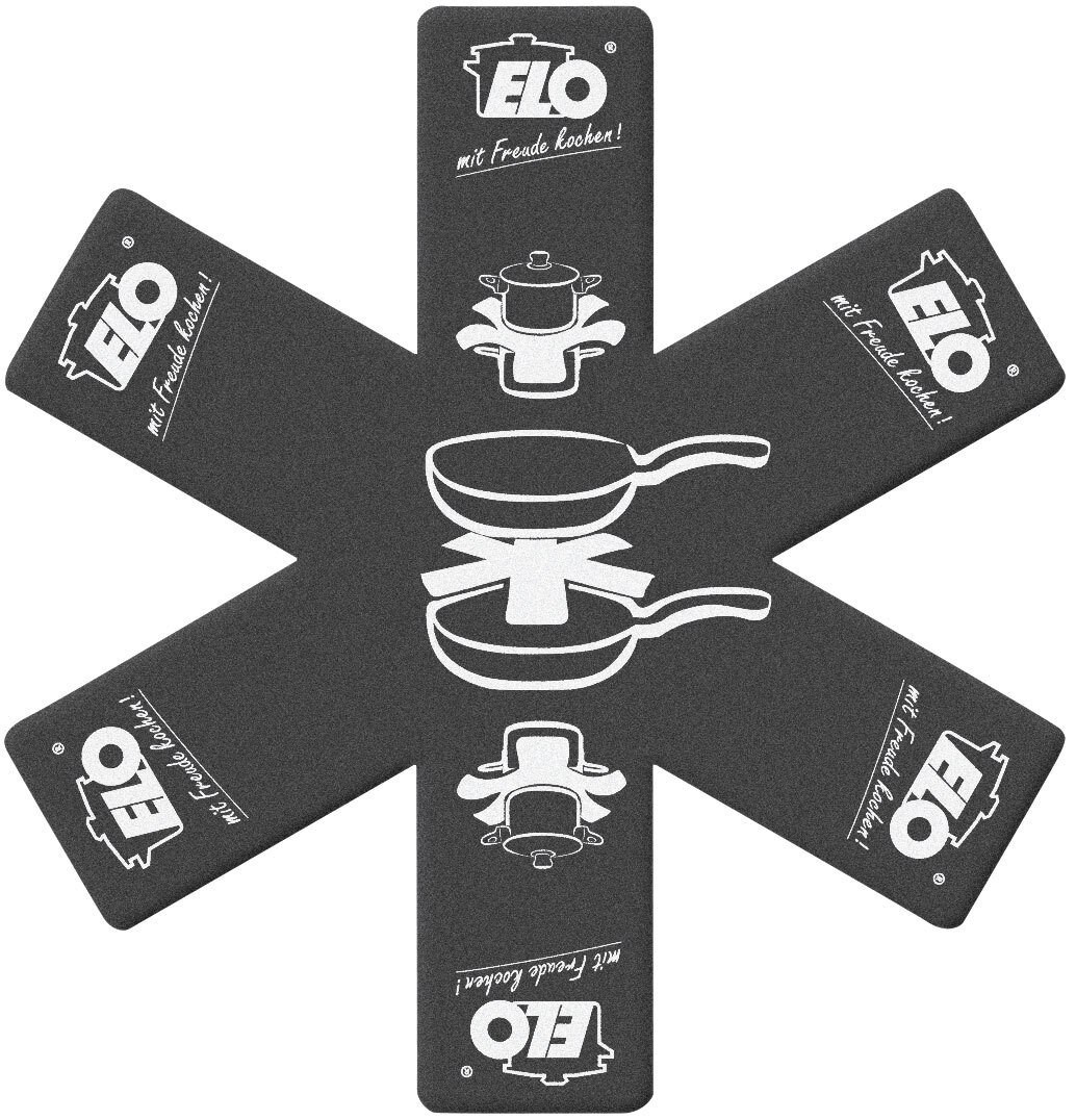 ELO Pfannenschoner PRO TEC 2-teilig Textil schwarz