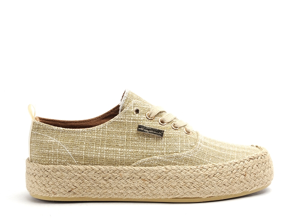 Les tropeziennes basses femme mafalda beige