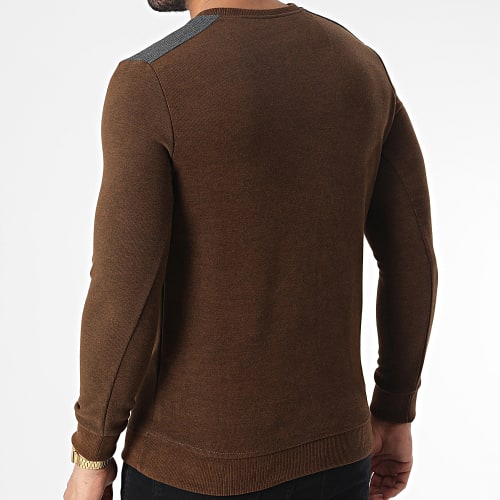 Sweat Crewneck RBL6212 Marron