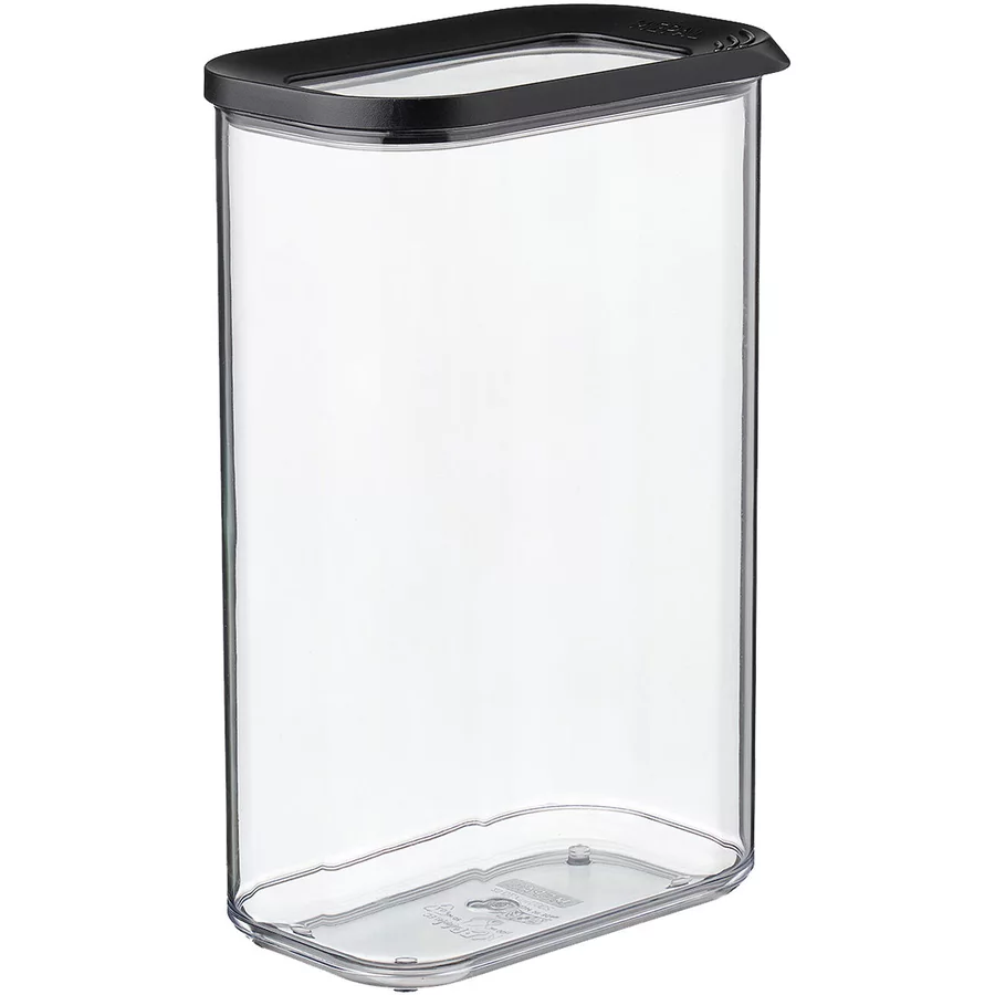 Mepal Vorratsdosen Modula 2000 ml 4er Set schwarz