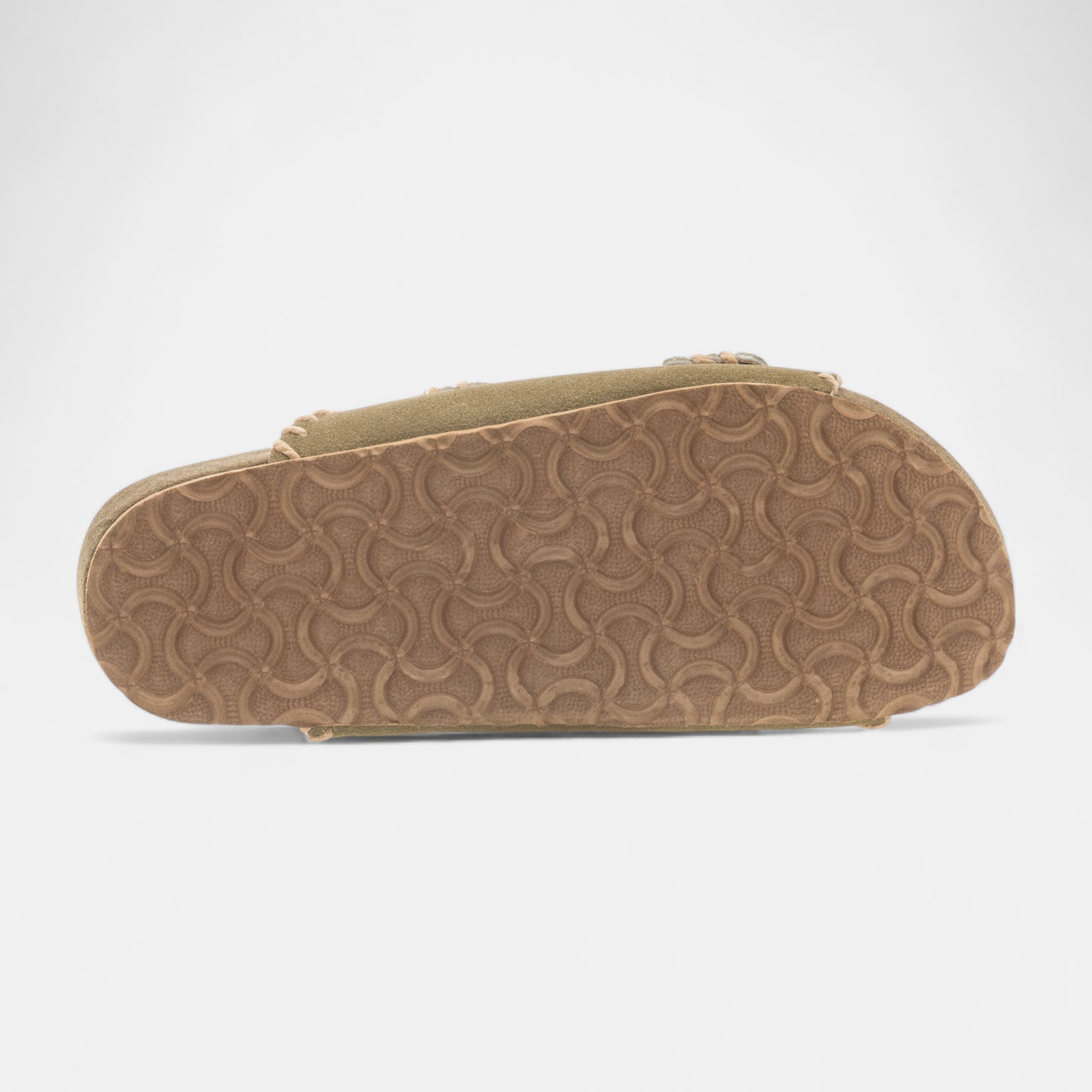 Mules semelle liège Femme kaki