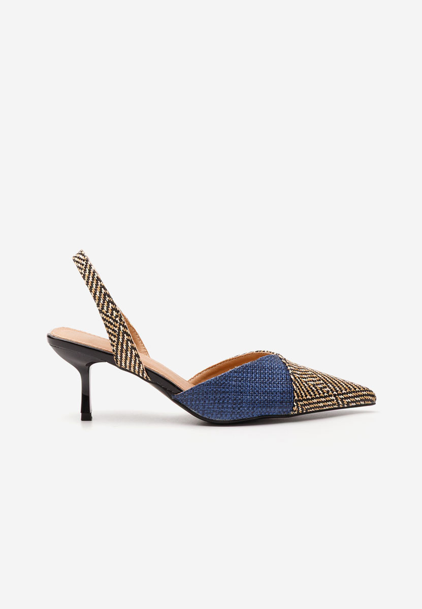 Chaussures slingback multicolores Sophye