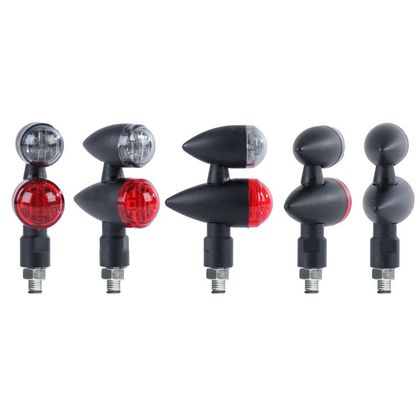 Clignotant Chaft DUAL LED (La paire) Universel - Noir