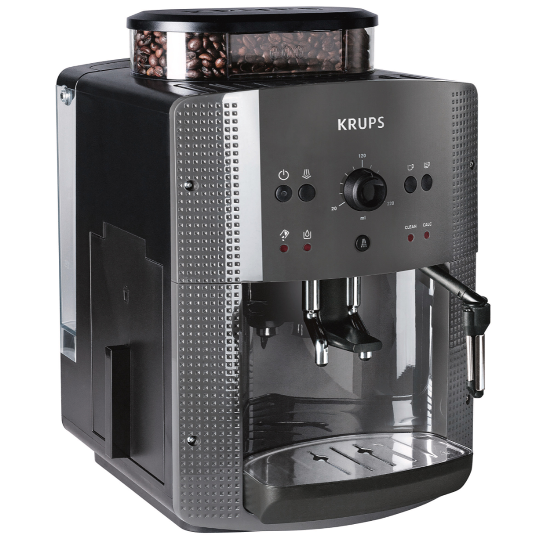 KRUPS Kaffeevollautomat ARABICA EA810B - Soft Grey
