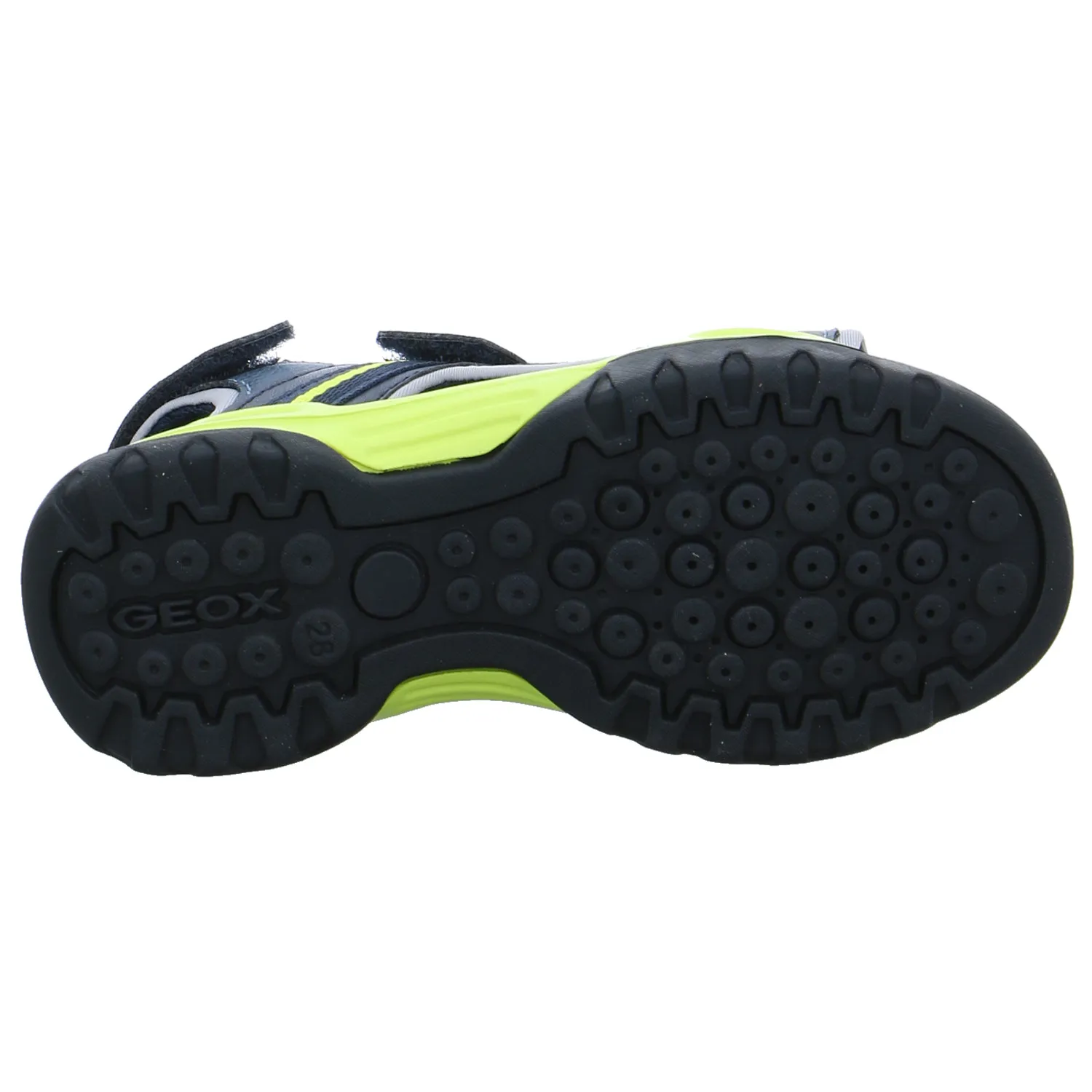GEOX Kleinkinder-Sandale Jeansblau Lederimitat  Sommerschuh