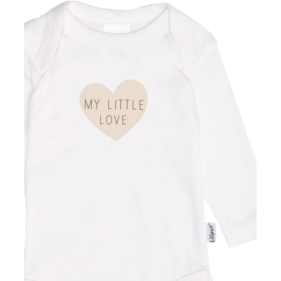Liliput Baby-Geschenkset 3 teilig My little love braun-grau