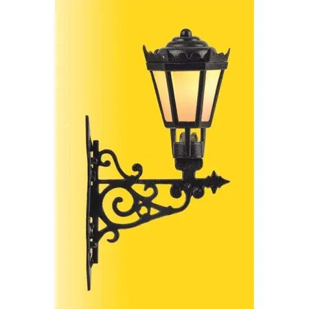 Viessmann 6074- Spur H0 Wandlaterne, LED warmweiß