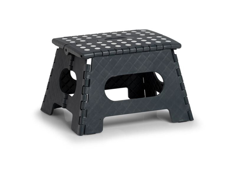 Zeller Present Klapphocker 35 x 28 x 22 cm, Anthrazit Hocker
