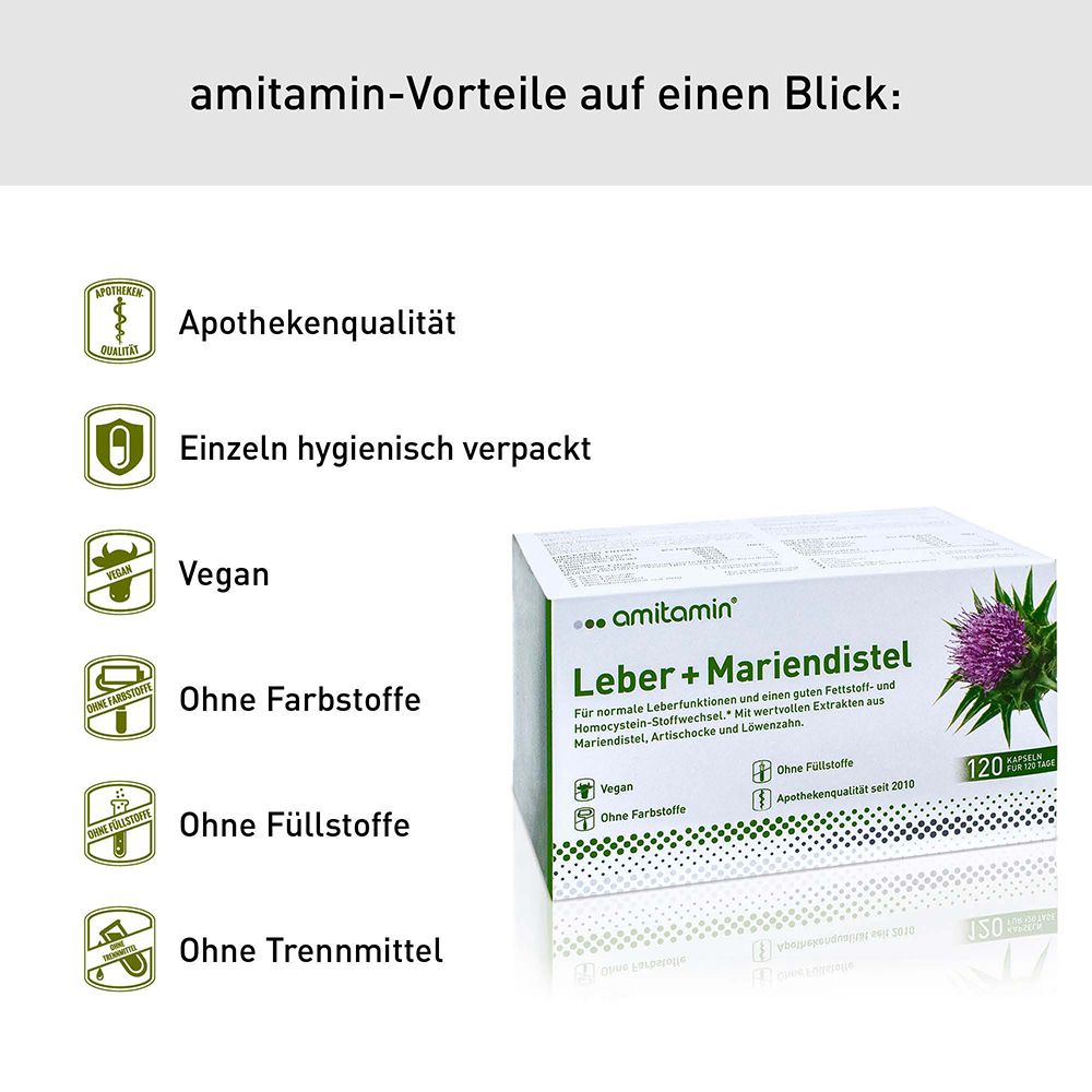 amitamin® Leber + Mariendistel