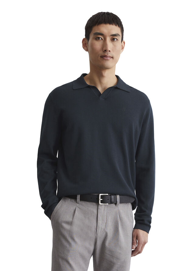 Marc O’Polo Polo Pullover Longsleeve Dark navy