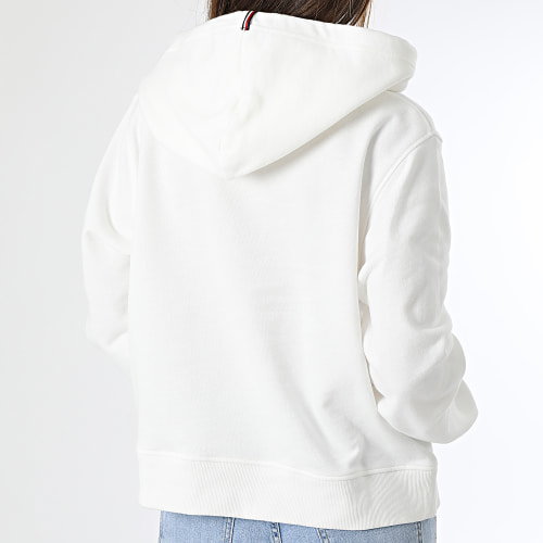 Sweat Capuche Femme 1985 Modern Reg Terry 7800 Blanc