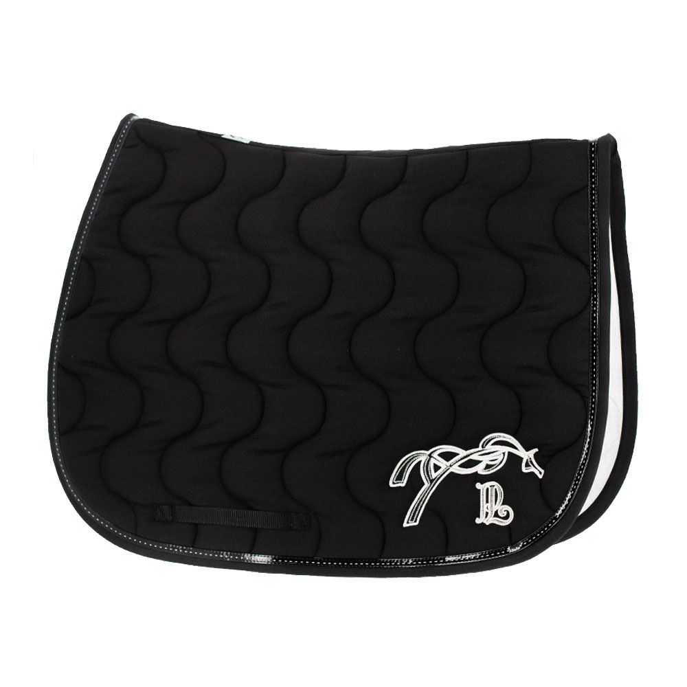 Pénélope CLASSIQUE - Tapis mixte noir/noir