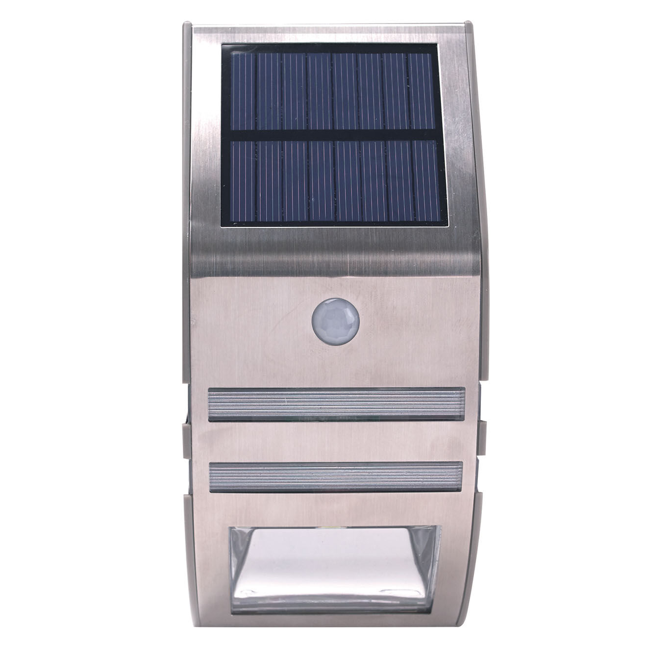 Pratik Garden Applique solaire Sensor Lighty argentée - 17x8x5 cm