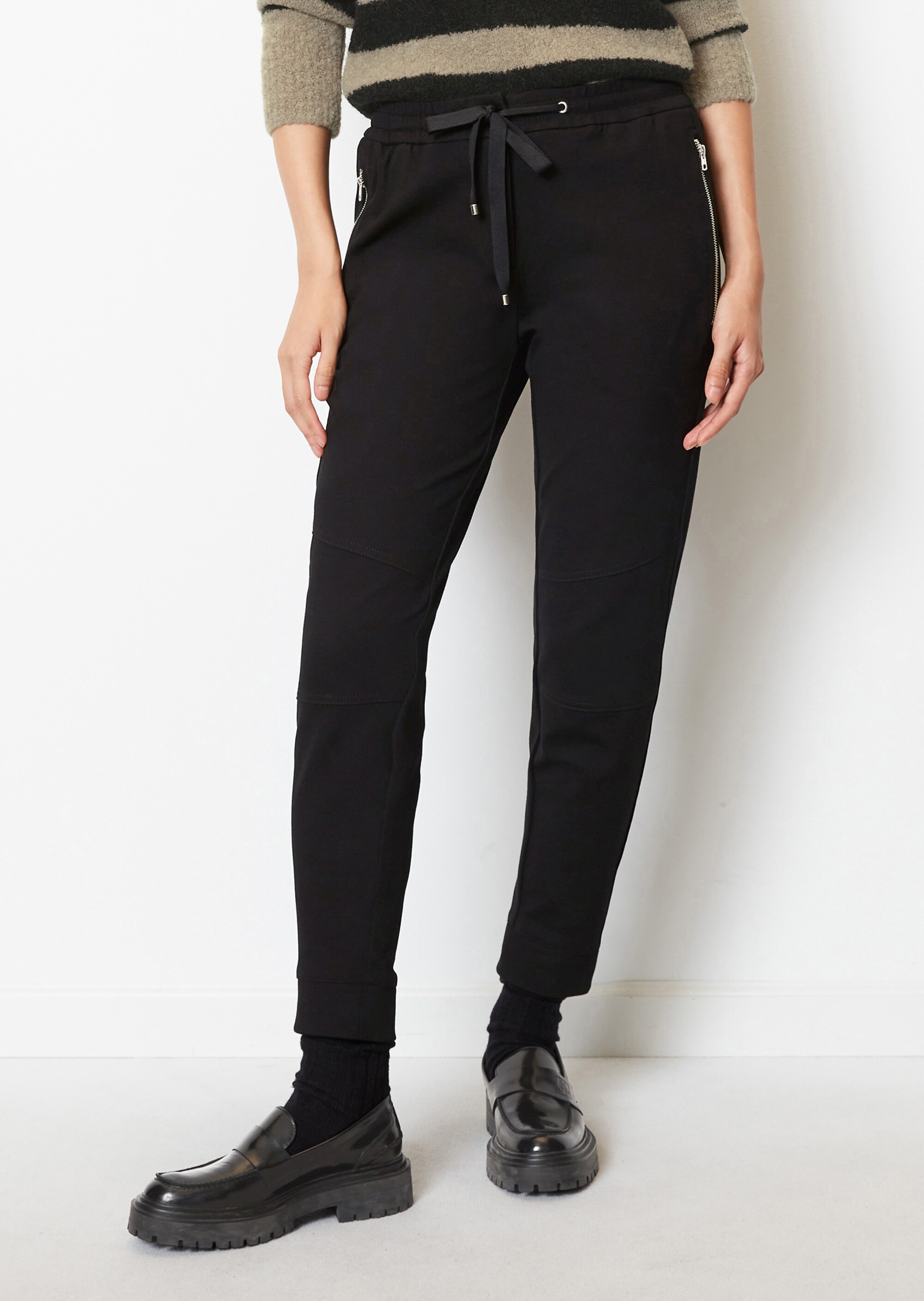Jersey Jogg Pantsaus Cavalry-Twill