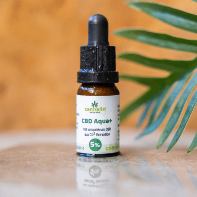 Cannalin - Aqua Wasserführendes CBD Öl - THC Frei - 5%