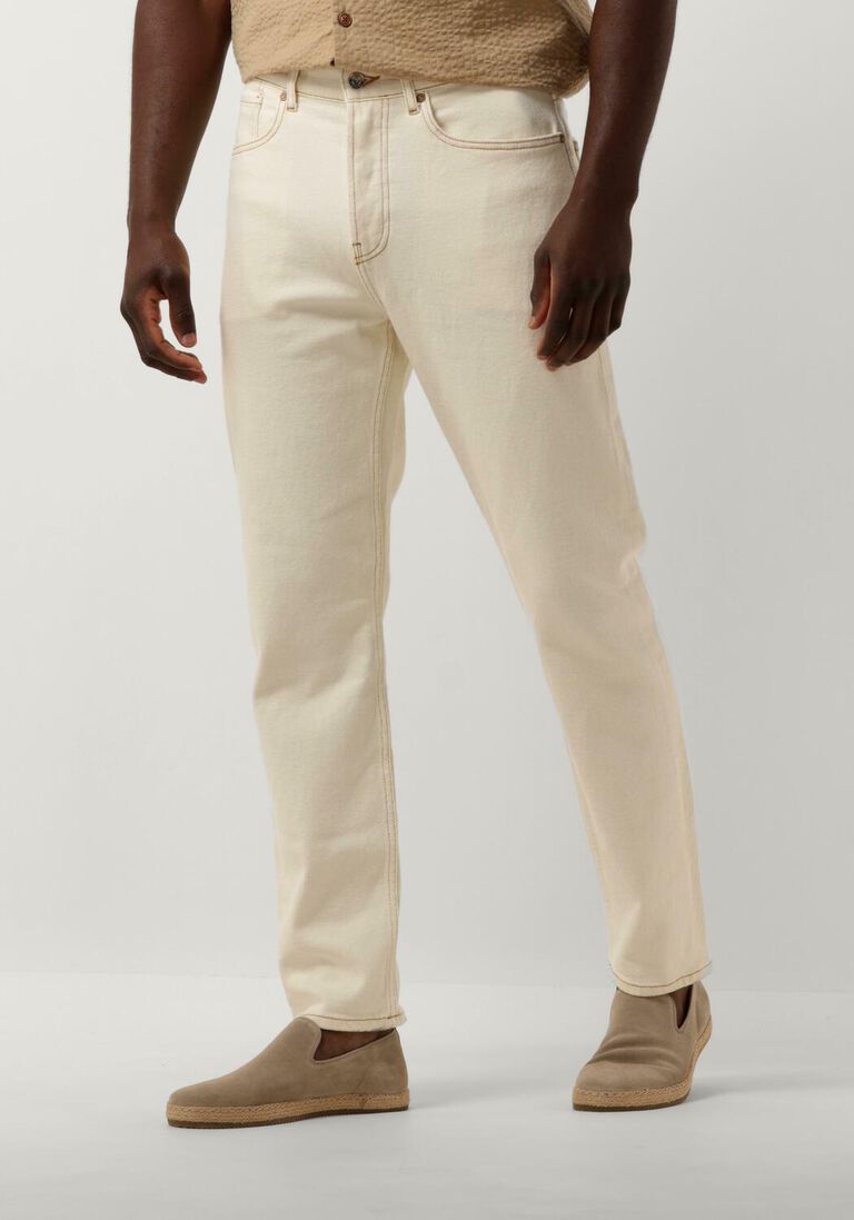 SCOTCH & SODA witte scotch & soda straight leg jeans the drop regular taper jeans