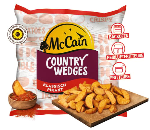 McCain Country Potatoes klassisch pikant