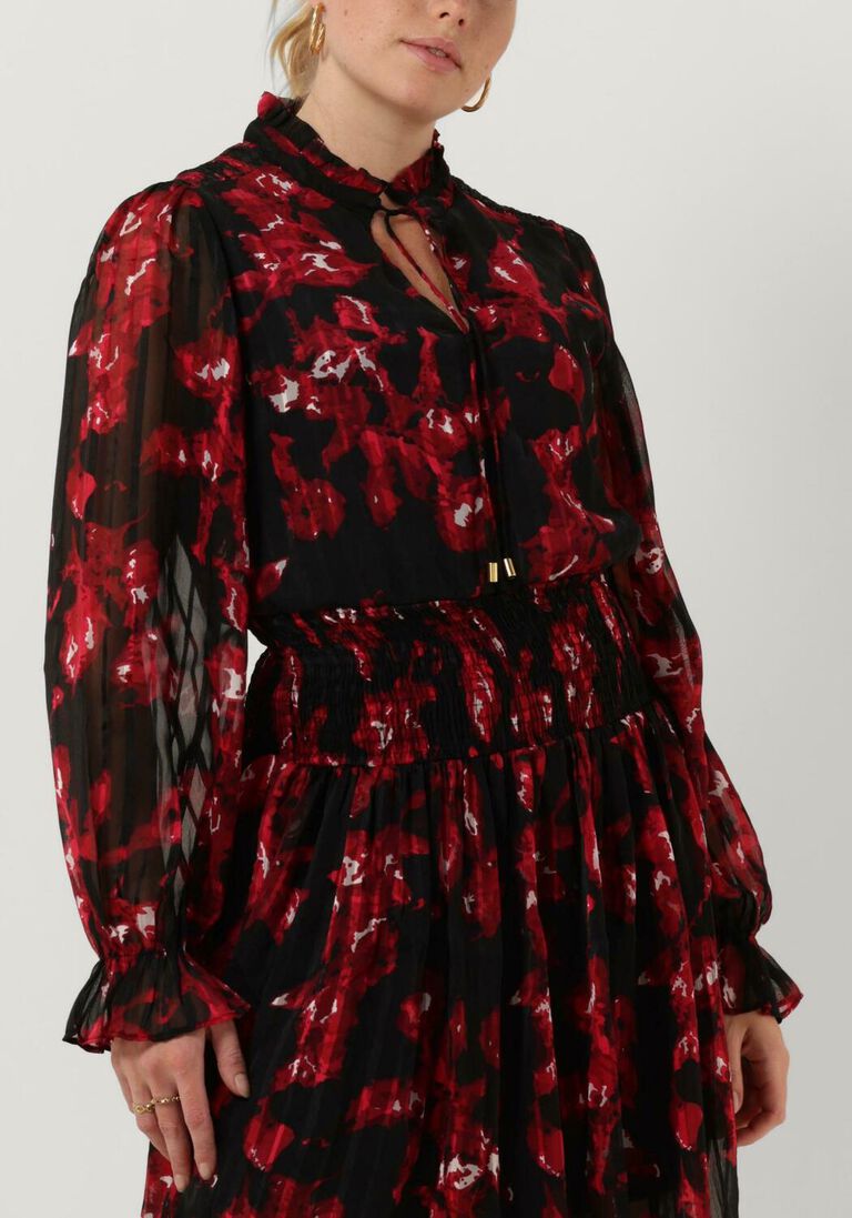 FREEBIRD rode freebird mini jurk friday dress